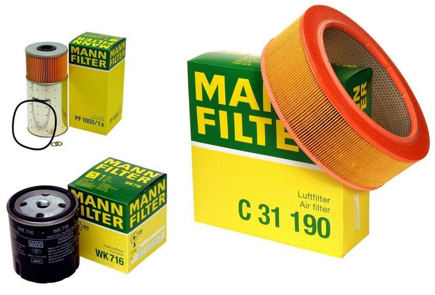 Mercedes Filter Service Kit 0020940404 - MANN-FILTER 1645290KIT